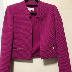 Calvin Klein pink blazer